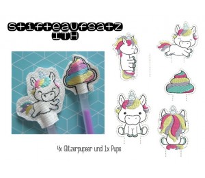 ITH - Glitzerpupser Stifteaufsätze